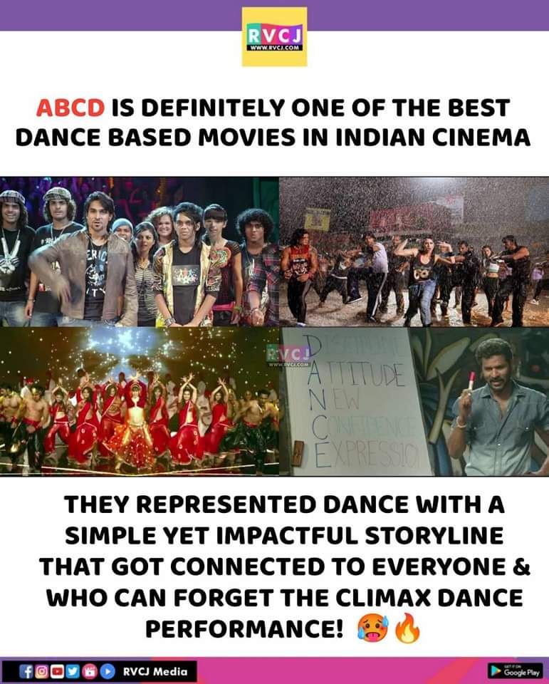 rvcjmovies's tweet photo. ABCD

#abcd #remodsouza #prabhudeva #dharmesh #raghavjuyal #punitjpathak https://t.co/pzMqDort0s