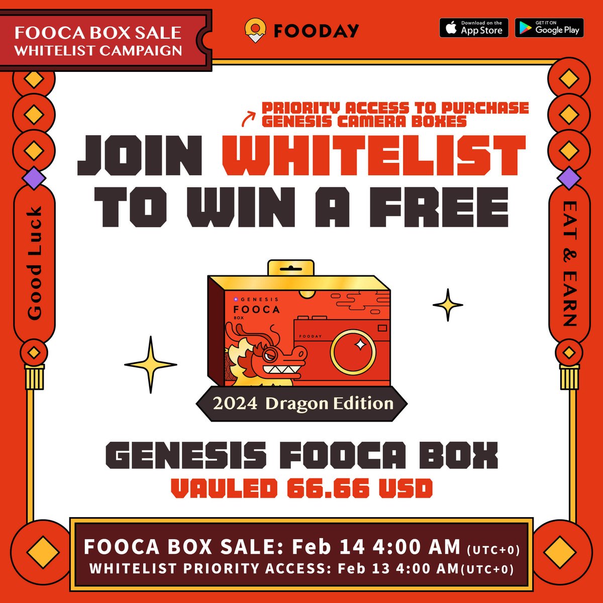 Fooday | Eat & Earn | GameFi | Foodie tweet media