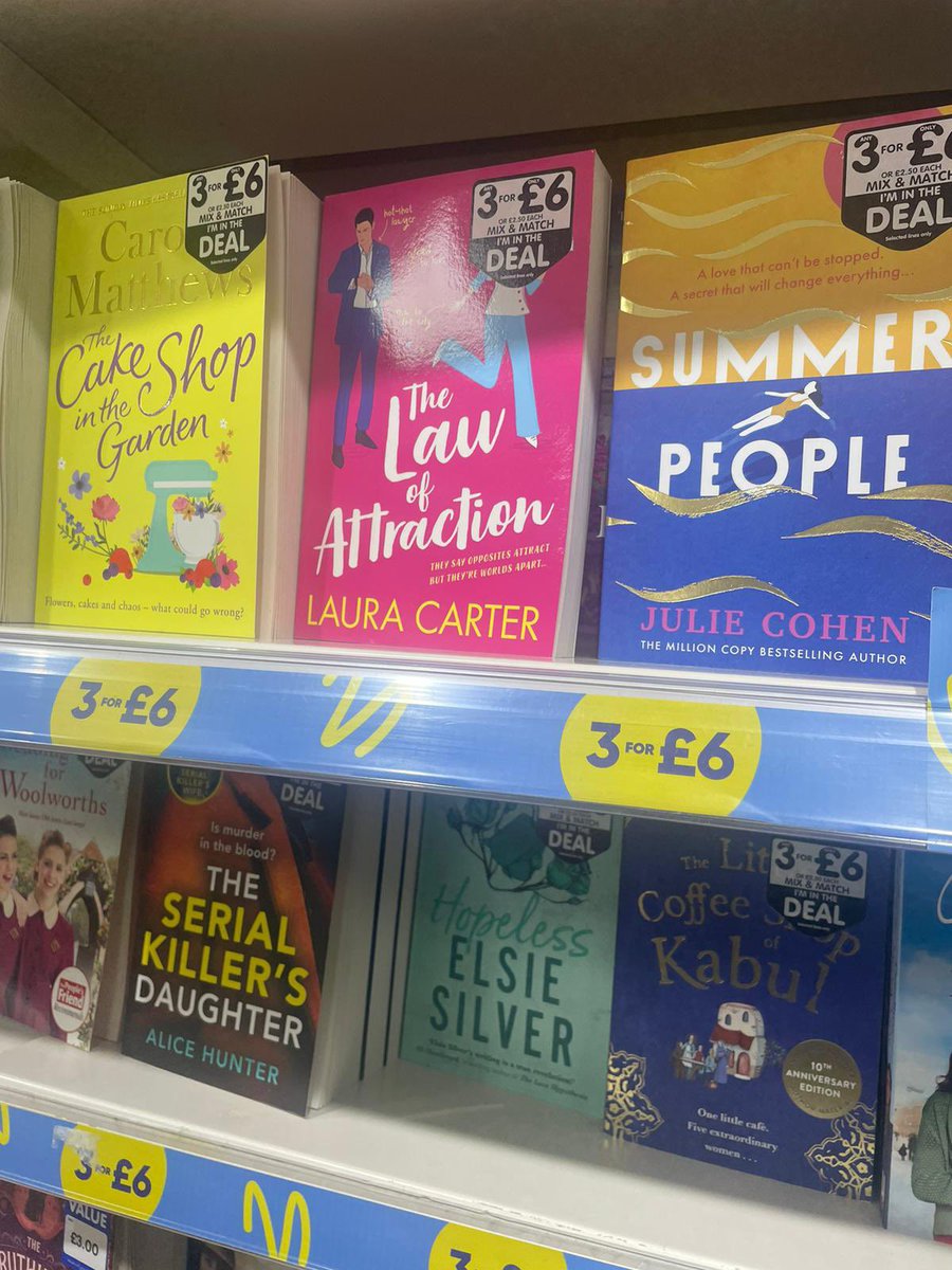 #TheLawofAttraction in Dalton Park, The Galleries (Washington) and Lewisham @TheWorksStores Thanks so much for the pics @andreanewton310 and @JenniferNewton1 Apologies to everyone else, I will stop, but this isn’t getting old for me 🤣🤣🤣 @BoldwoodBooks @DA_Agency