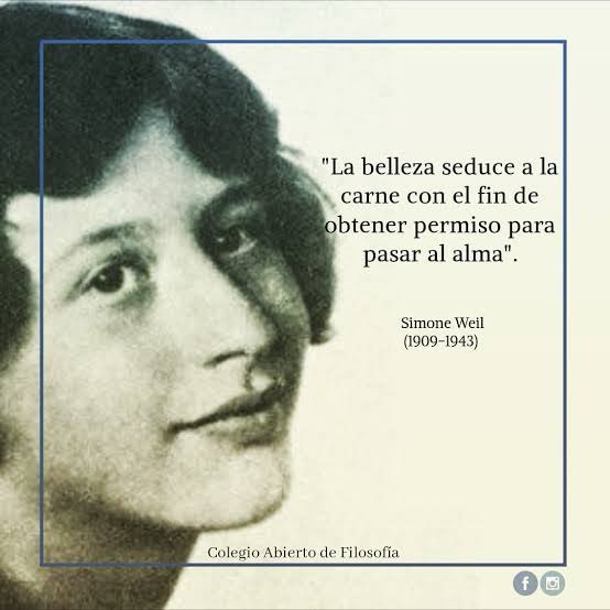 #UnDiaComoHoy nace #SimoneWeil en año 
1909, influyente filósofa, profesora y escritora francesa. Su obra abarcó ética, política y espiritualidad. #SimoneWeil #Filosofía