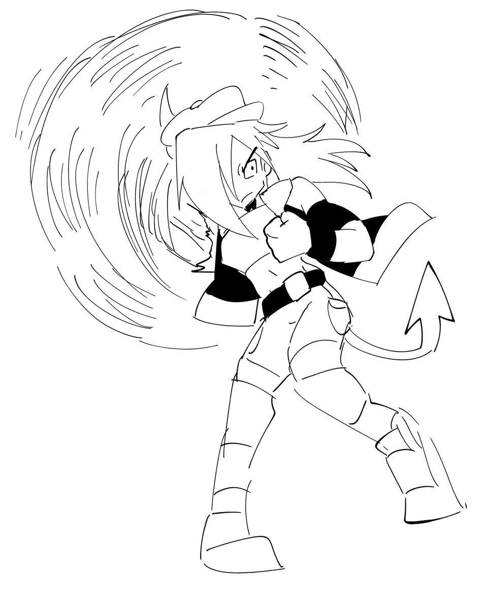My super girl doodles 