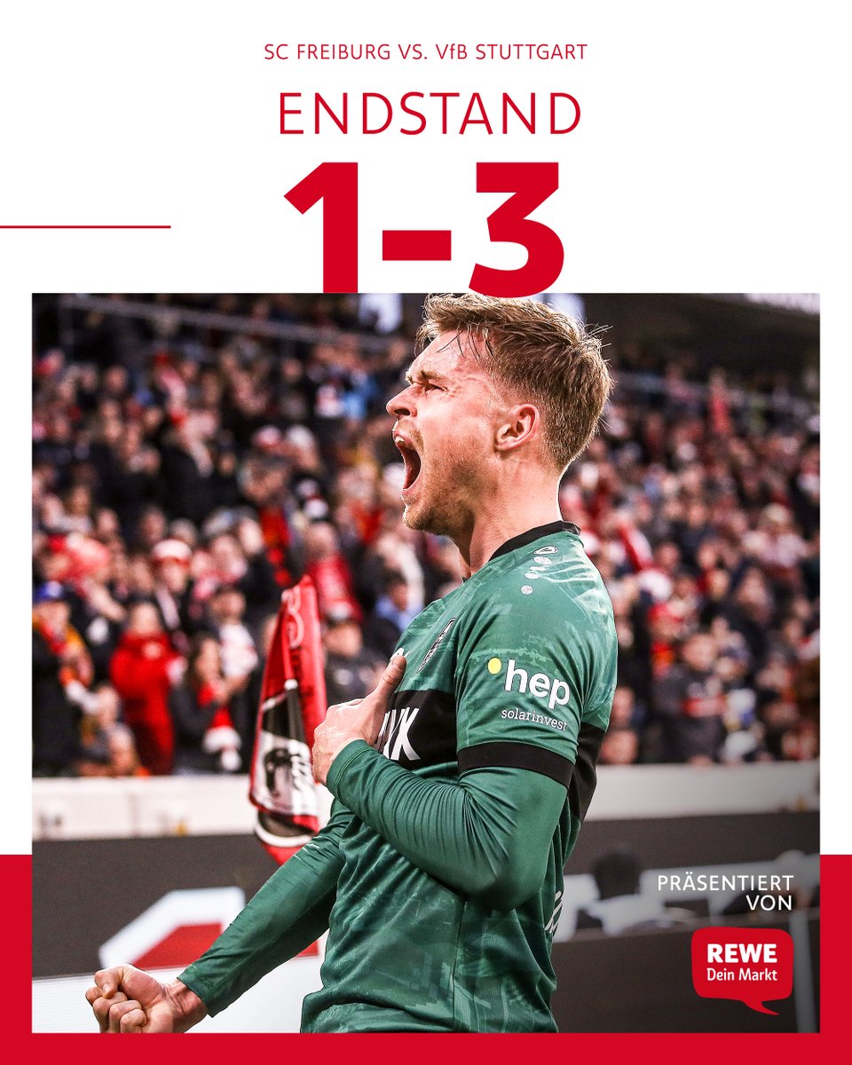 JAAAAAAAAAA! 
AUS! AUS! AUSWÄRTSSIEG!!!

#VfB | #SCFVfB 1:3 (90.+10) | [Anzeige]