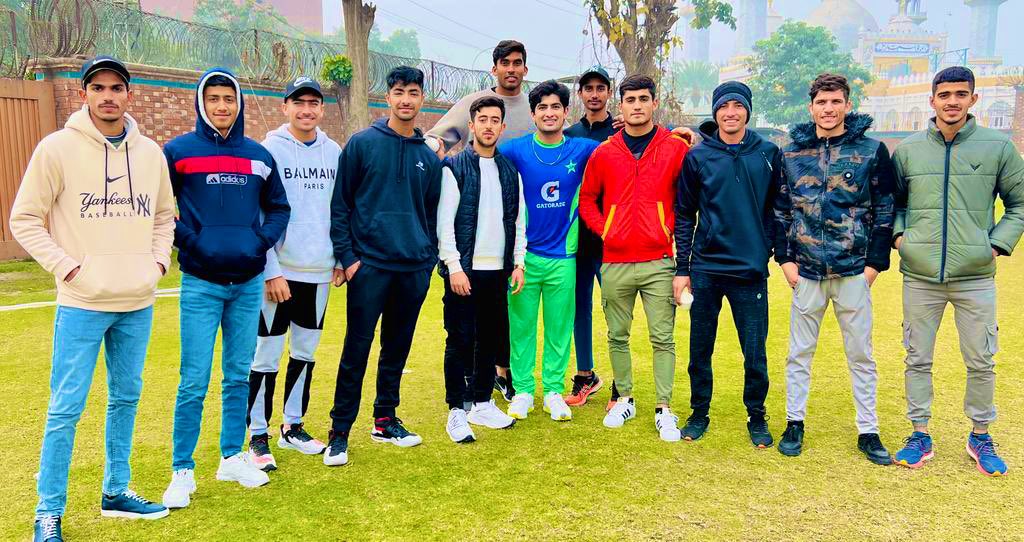 iNaseemShah's tweet photo. Congratulations to our Under 19 boys, go make Pakistan proud  🇵🇰 💚 https://t.co/IDfVJjYTIR
