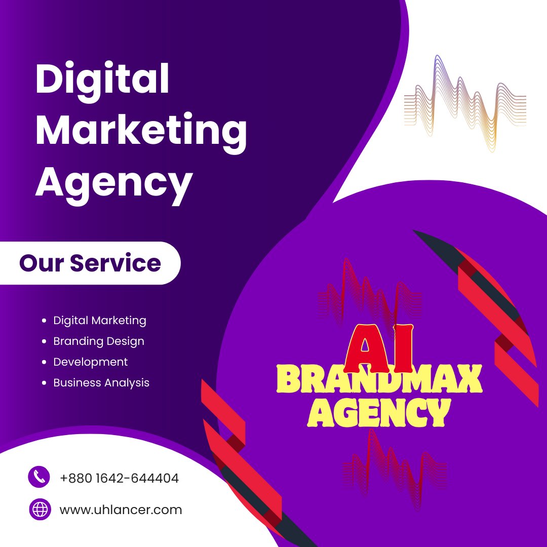 Supercharge your business with our digital marketing services! 🚀💼 Drive qualified traffic, create a unique brand identity, and stay ahead of the competition. Contact us today! 📞✉️ #DigitalMarketing #Branding #BusinessAnalysis