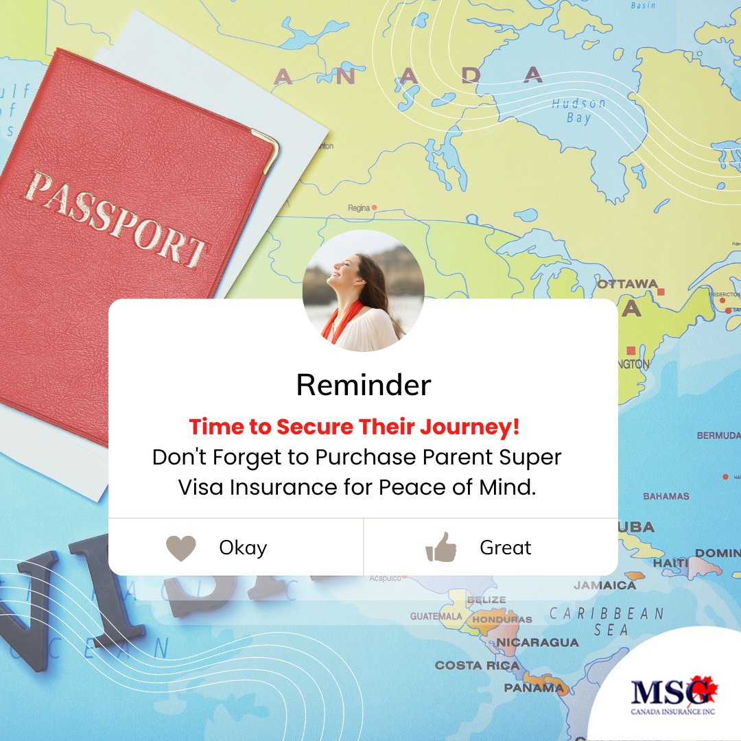 parentsupervisa's tweet image. Here is gentle reminder for you to secure your parent super visa insurance right away!

#parentsupervisainsurance #visainsurance