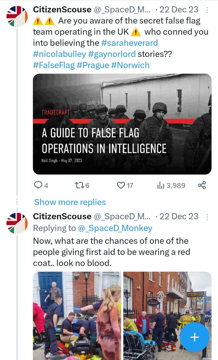 _SpaceD_Monkey's tweet photo. Yet another attack by a refugee with mental health issues in France, but is this a real attack or yet another #falseflag operation? Let's check for clues.
#Paris #Parisattack #stabbing #terrorboeren #terrorattack #Europe #france #Franceattack #Immigrants #MediaLiesAreDeadly https://t.co/jat8pTgNL9
