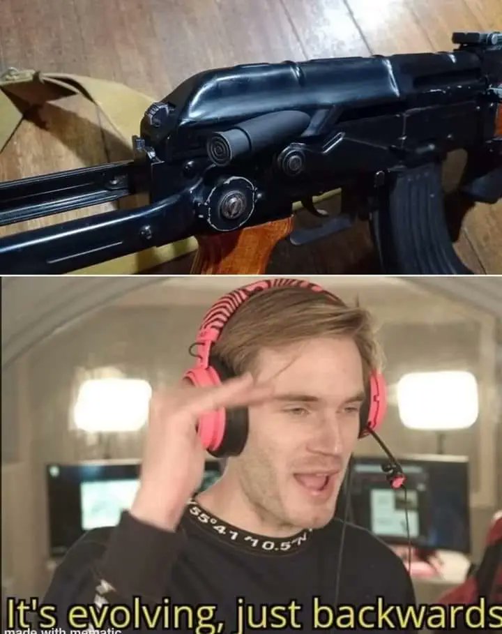 SnarkEncarnet's tweet photo. @TheAKGuy for cursed gun images or gun meme review dealers choice, I'm sorry in advance https://t.co/JI5fETlhwW