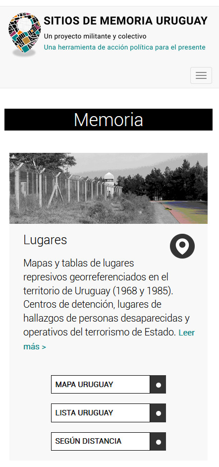 Pasen y vean salió la nueva portada 👉sitiosdememoria.uy
Comentarios, sugerencias: contacto@sitiosdememoria.uy