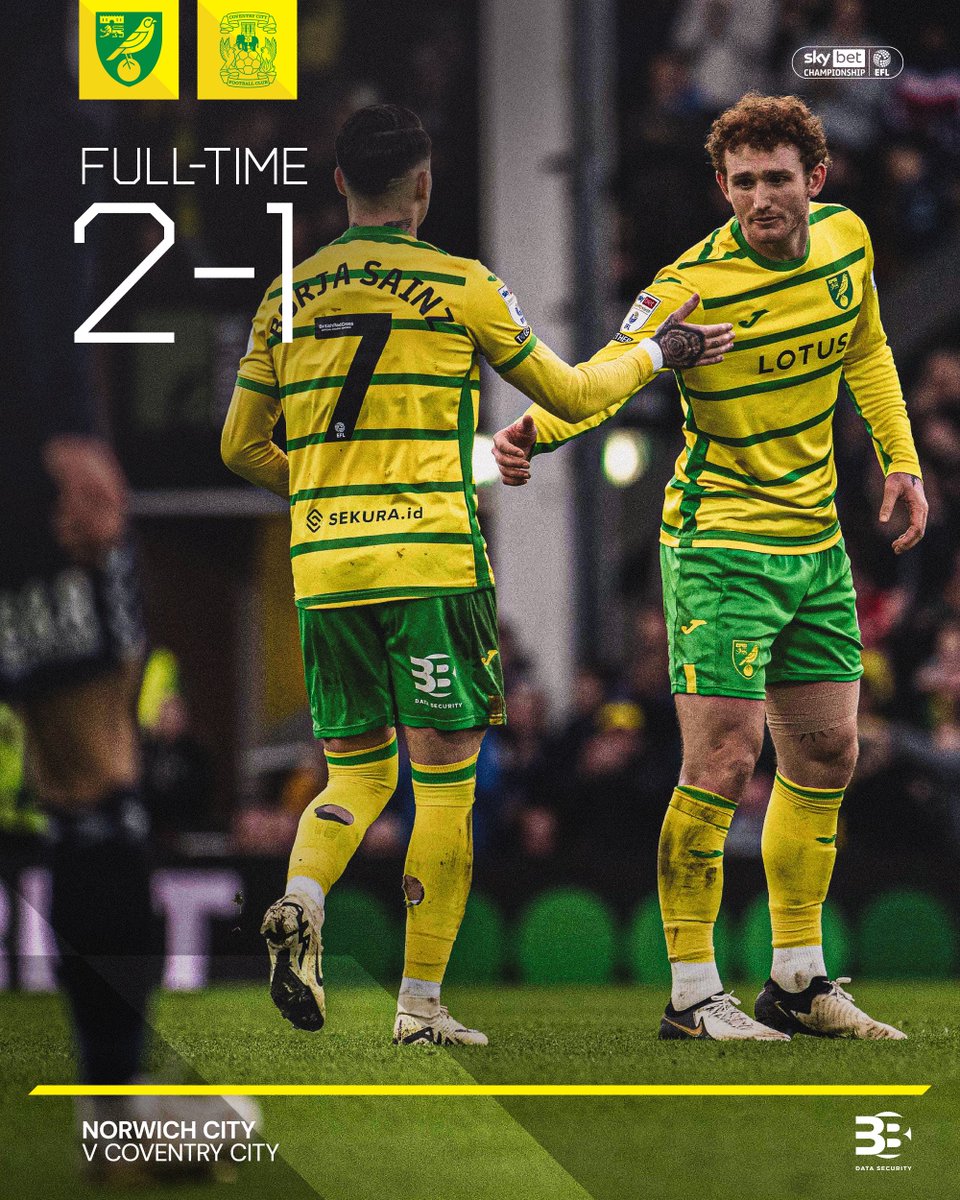 NorwichCityFC's tweet image. Back to winning ways 🟡