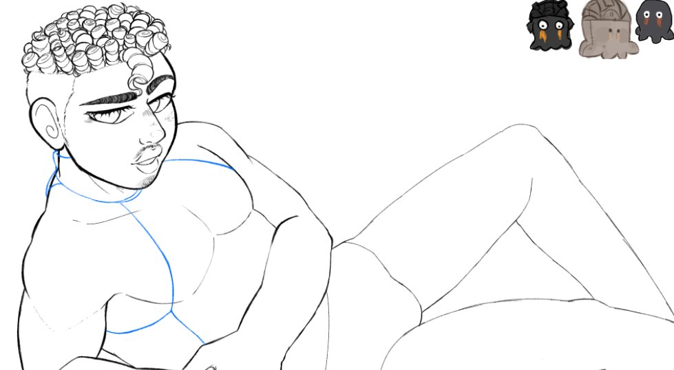 Devoirre's tweet photo. @theswandrowned I've wanted to interact more with the community but my motivation is pretty slow for art 😞 I've been working on this for the past two days because I usually sketch on paper first, but I had to draw all with my fingers for a stream https://t.co/yCF2GQ6hFl