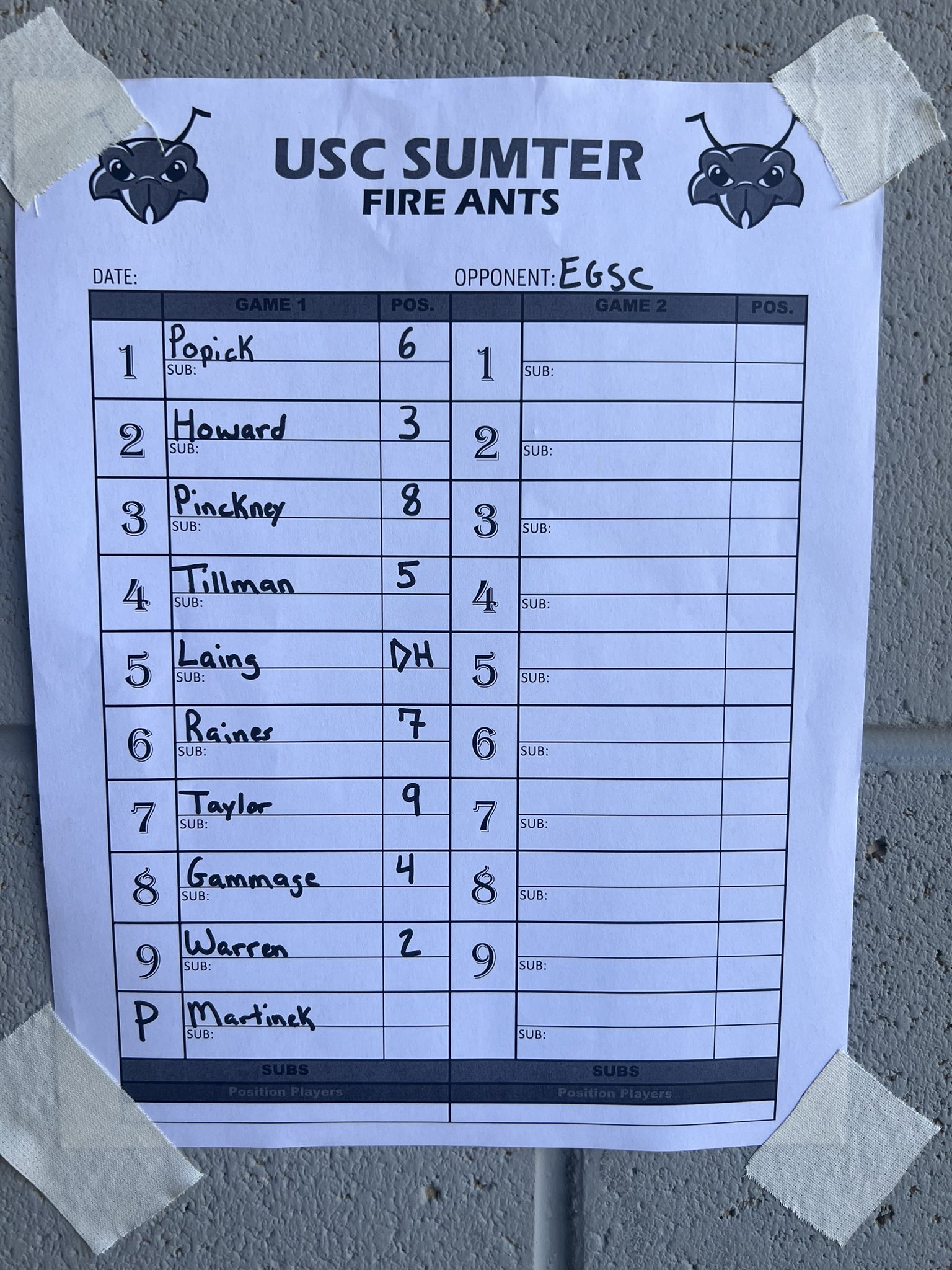 Usc Sumter Baseball Schedule 2024 - edithe valida