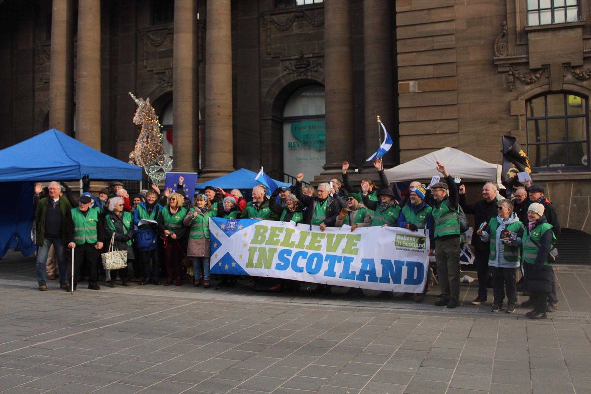 👏 50 Activists handed out over 3000 leaflets today in Perth promoting Scottish independence. A massive well done to everyone involved! If you want to take part in our events please keep an eye on our events page here: believeinscotland.org/events #Independenceisnormal