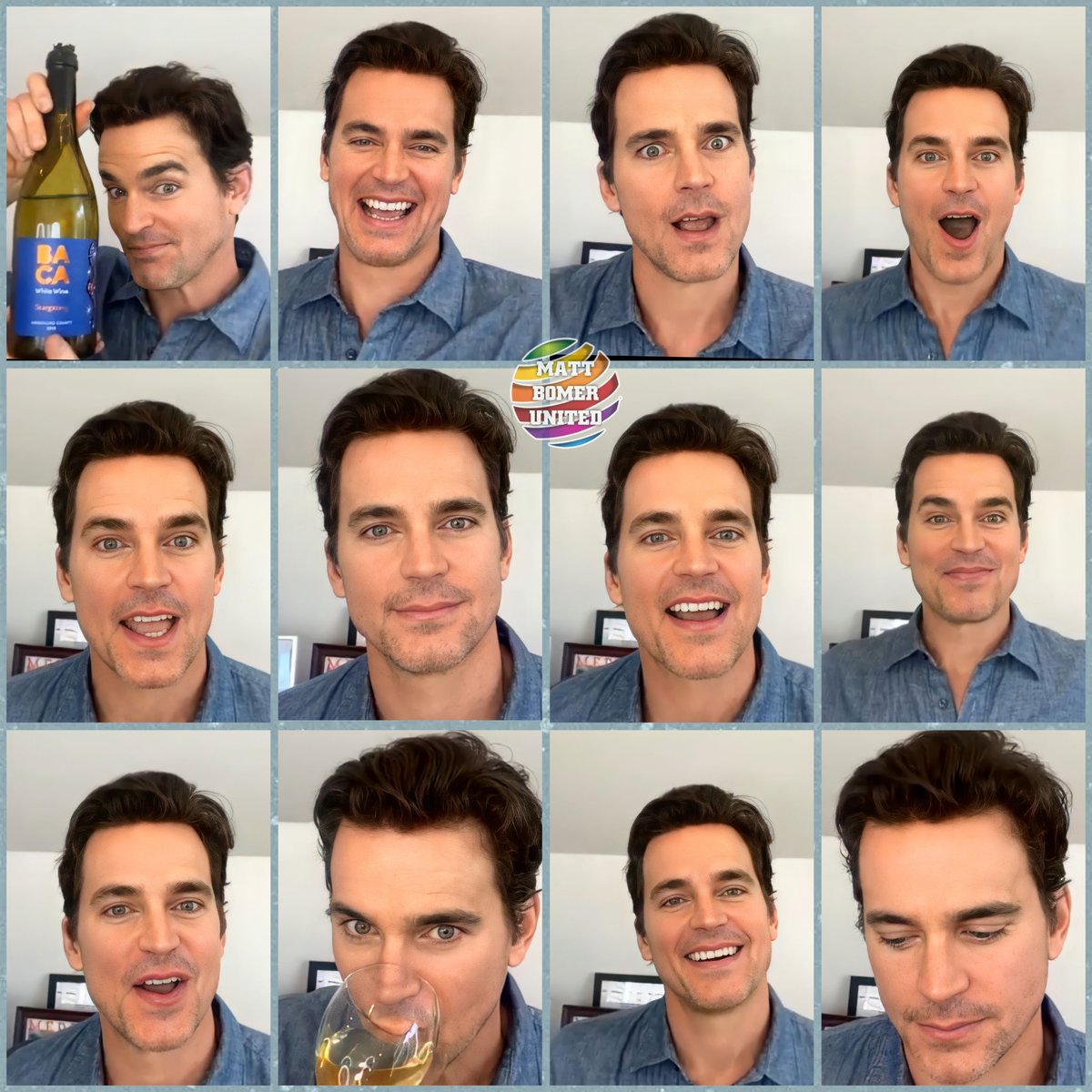 MattBomerUnited's tweet photo. Finishing off today with some screenshots of #MattBomer during his Instagram Live chat with #BACAWines in 2021. Back with some more tomorrow. https://t.co/jP1dWwektz