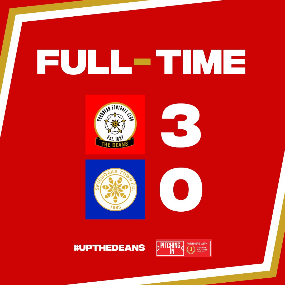 ✅ 3 points and a clean sheet at home, happy Saturday Deans!

#UpTheDeans