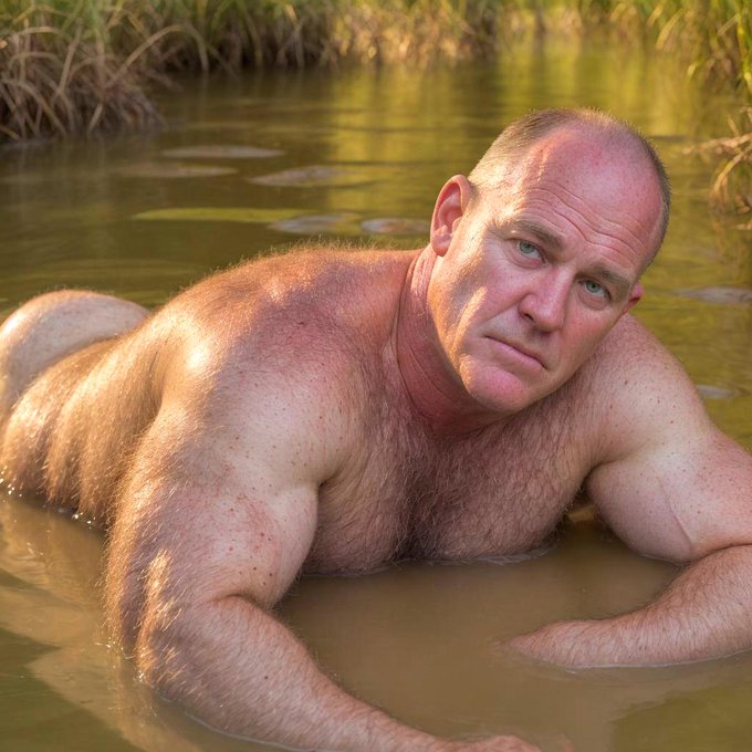 Swamp Dad from https://t.co/uDvNgxouOP gallery series  --  #swamp  #swamppeople #swamps #swampmonster<a href="/tag/swimming"class="tags"><span>#swimming</span></a><a href="/tag/swamp"class="tags"><span>#swamp</span></a><a href="/tag/dads"class="tags"><span>#dads</span></a><a href="/tag/dadandson"class="tags"><span>#dadandson</span></a><a href="/tag/chub"class="tags"><span>#chub</span></a><a href="/tag/musclebull"class="tags"><span>#musclebull</span></a>