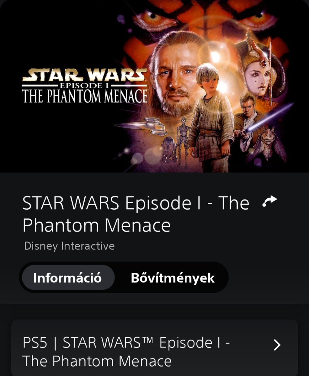 MasterZolo's tweet image. Oh, IGEN! :D 
#MasterZoloGaming #MZG #StarWars #ThePhantomMenace #PS5 #PS4 #PlayStation