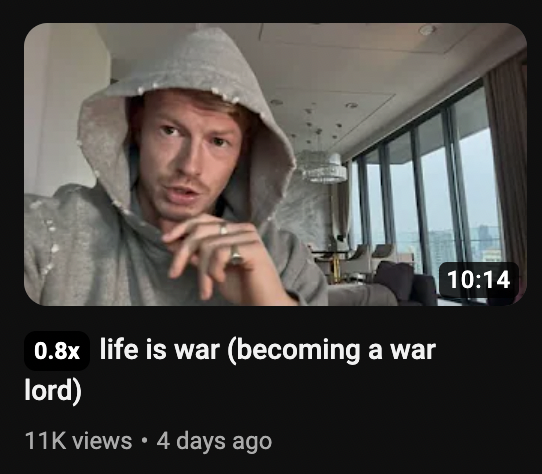 YoutubeOutliers's tweet photo. Be careful copying trends like this.

Copy the "why" not the "what."

This worked because it was unique.

Learn to create the trend, NOT copy it. https://t.co/KzvfqFY2d9