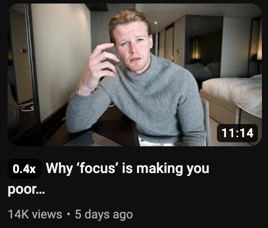 Be careful copying trends like this.

Copy the "why" not the "what."

This worked because it was unique.

Learn to create the trend, NOT copy it.