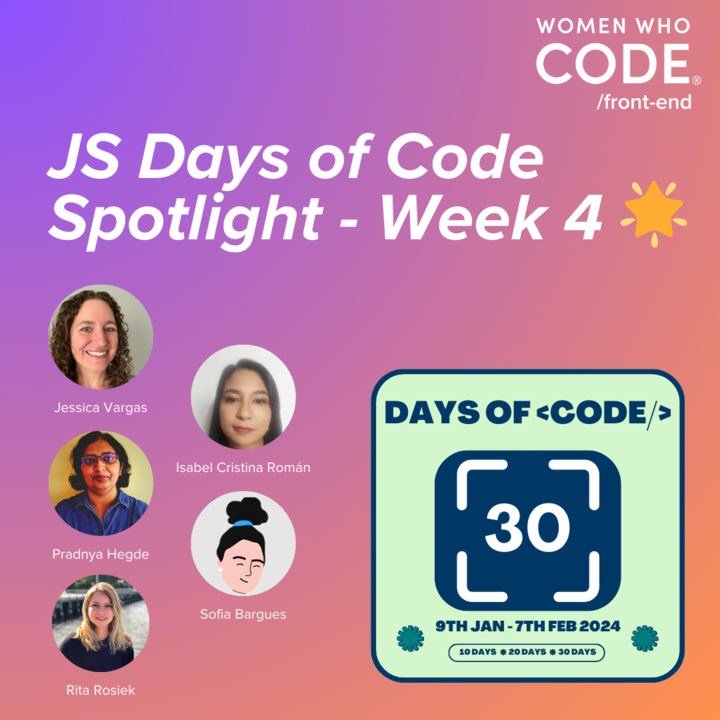 bargues_sofia's tweet photo. 📌 In the Spotlight! ✅

🌟 Big thanks to MariyaHarizanova and 
@WomenWhoCode . 

🎉 Congrats to my talented colleagues mentioned and all participating! 

Let's keep coding together! 💻 

#WomenWhoCode #CodingChallenge #SpotlightOfTheWeek 🌈👩‍💻👨‍💻 https://t.co/axuCBtdSVg