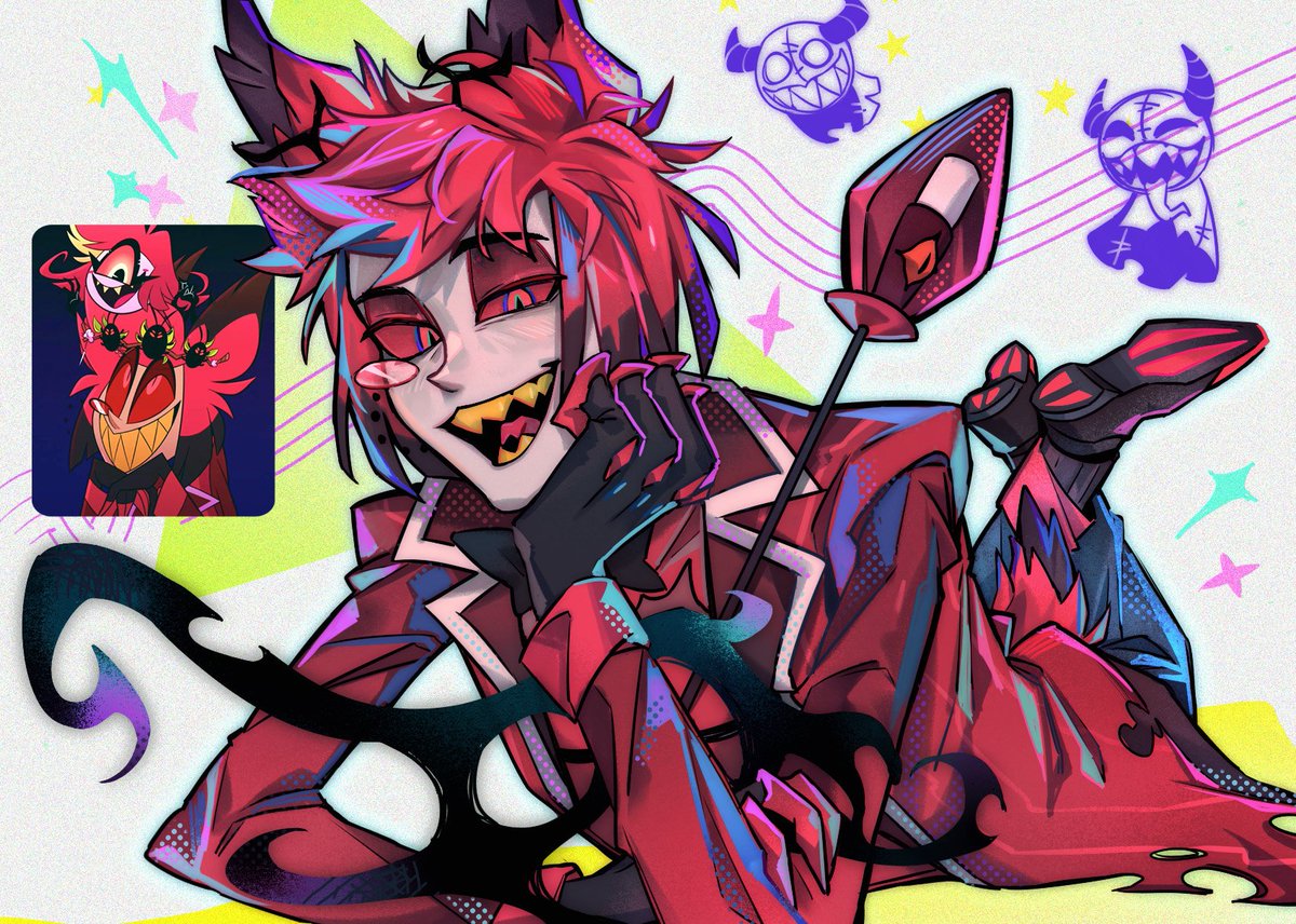 3HKowalski's tweet photo. He is strawberry flavored🍓
#HazbinHotel #HazbinHotelAlastor #Alastor #HazbinHotelFanart https://t.co/9No0jpHKnm