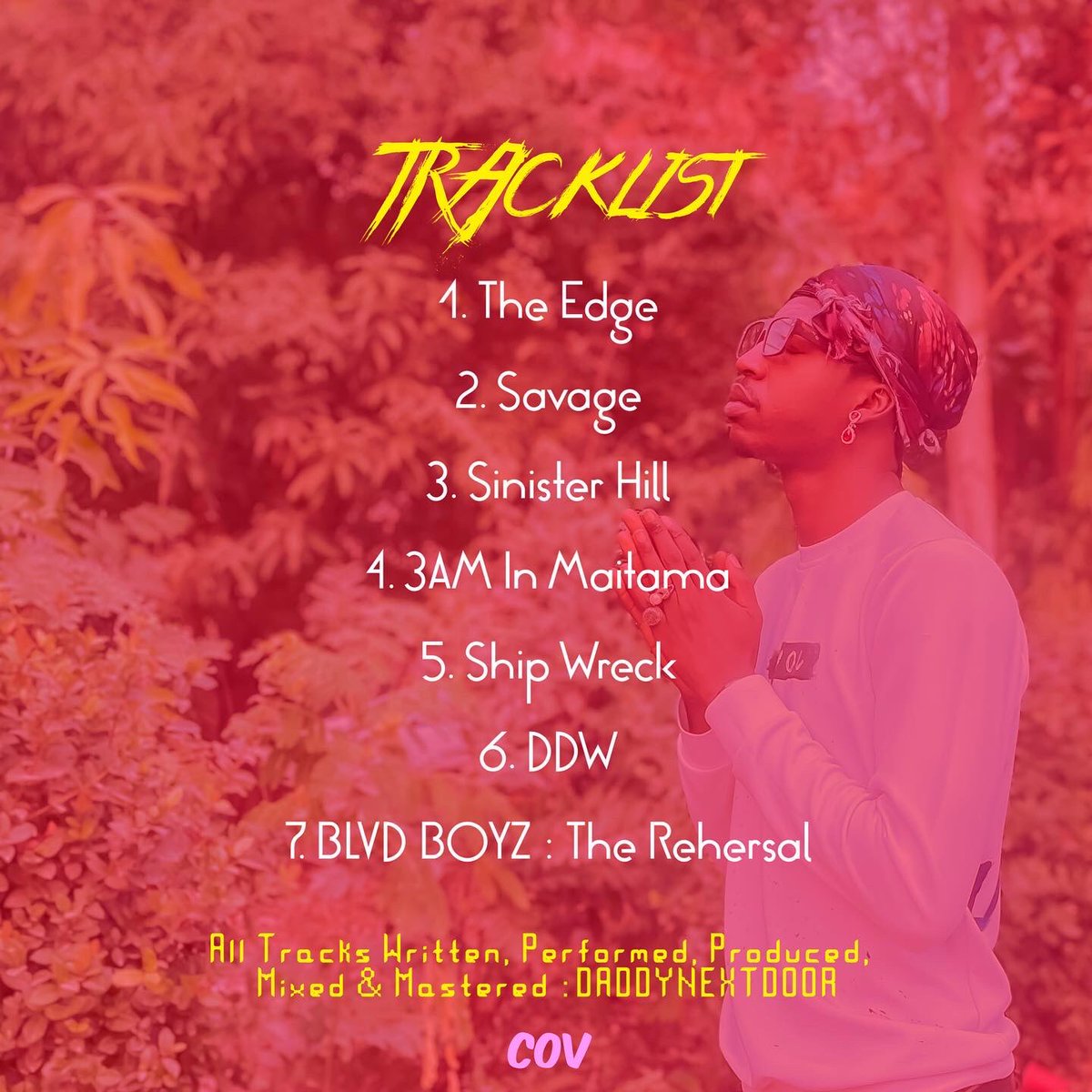 daddynxtdoor808's tweet photo. Fall Of Jupiter : Tracklist 💿
February 9th ⏳ https://t.co/R2mKyl3G8Z