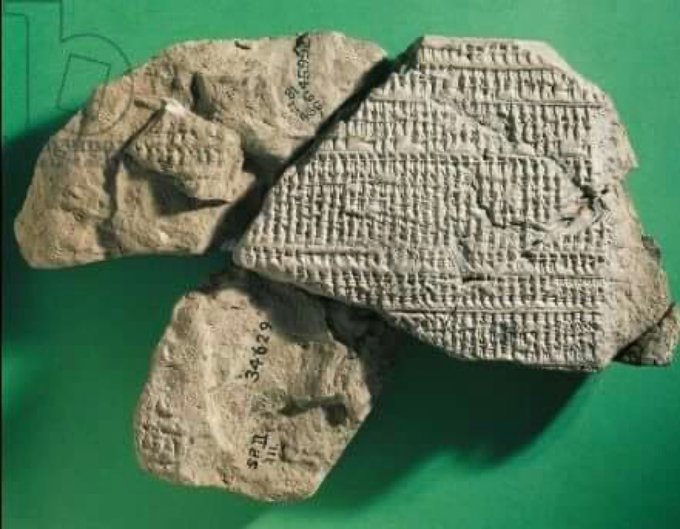 Tablilla babilonia registra los movimientos de Júpiter.
1500 AC. (3500 años atras)
