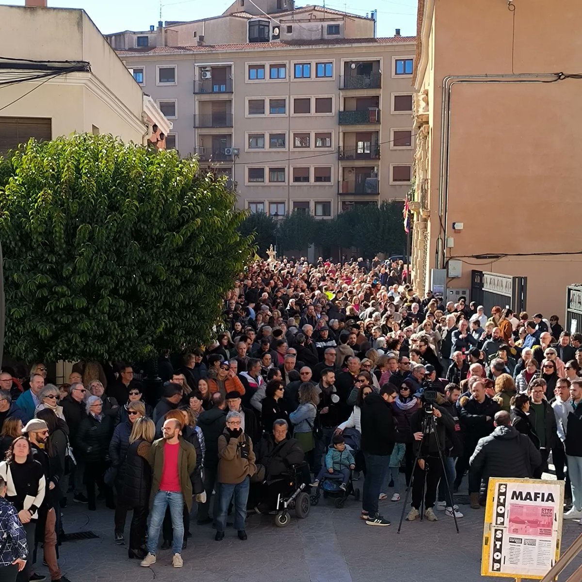 Concentración en Almansa contra la instalación de una planta de biogás #StopBiogasAlmansa