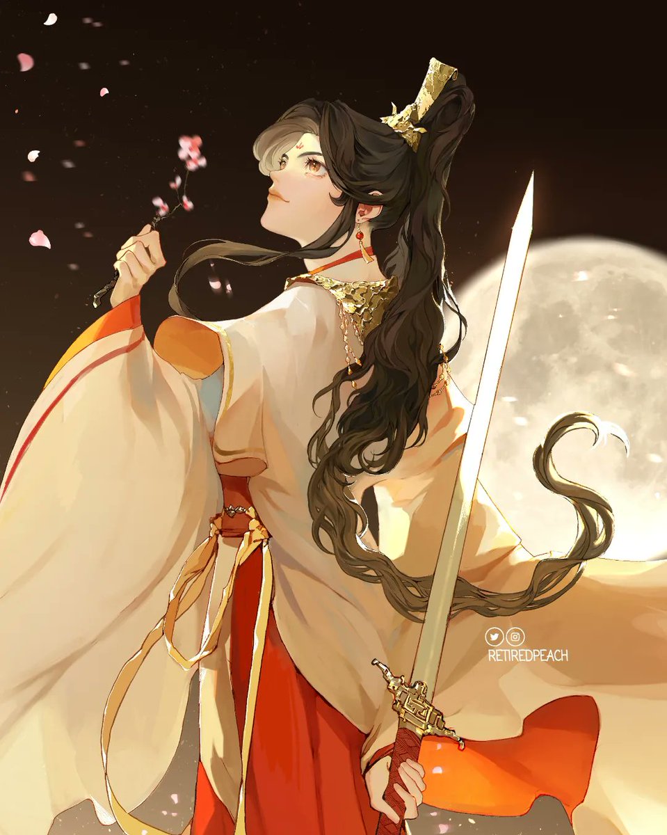 retiredpeach's tweet image. Xie Lian Dianxia