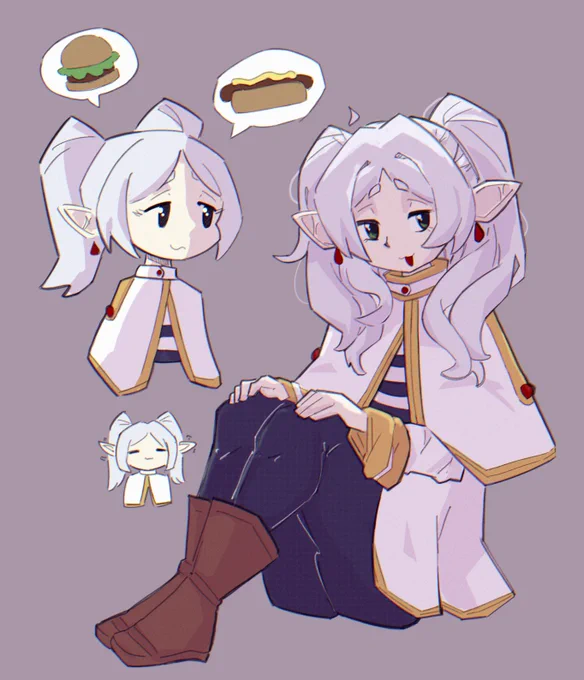 Frieren the cool elf 