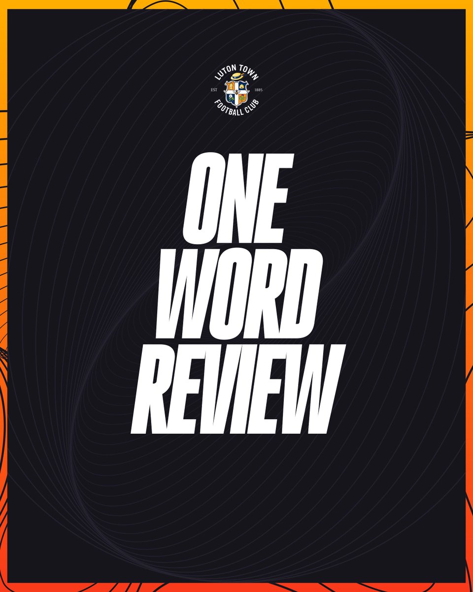 We Are Luton Town tweet media