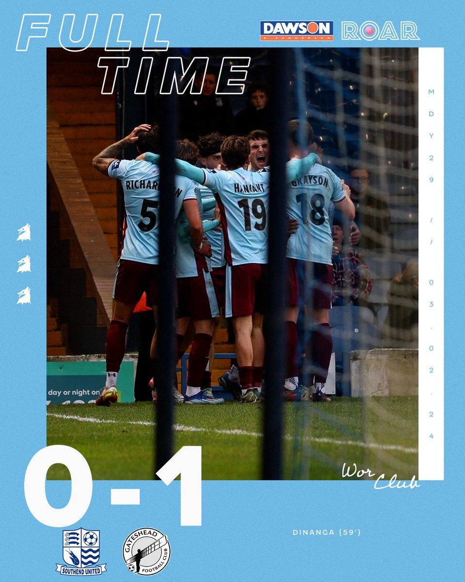 Heading back to Tyneside three points richer! 🤩

🤝 holidayco.co.uk

#WorClub ⚪️⚫️