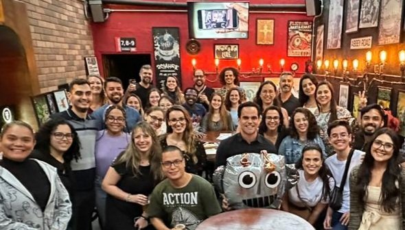 SaudenoBR's tweet photo. Esta semana tivemos o aniversário de 7 anos do #LABDAPS. O nosso laboratório começou a trabalhar com machine learning lá atrás e tem sido um prazer e privilégio acompanhar e participar do crescimento da área no Brasil.
Teremos anos muito emocionantes pela frente! https://t.co/ldCHLsxUE3