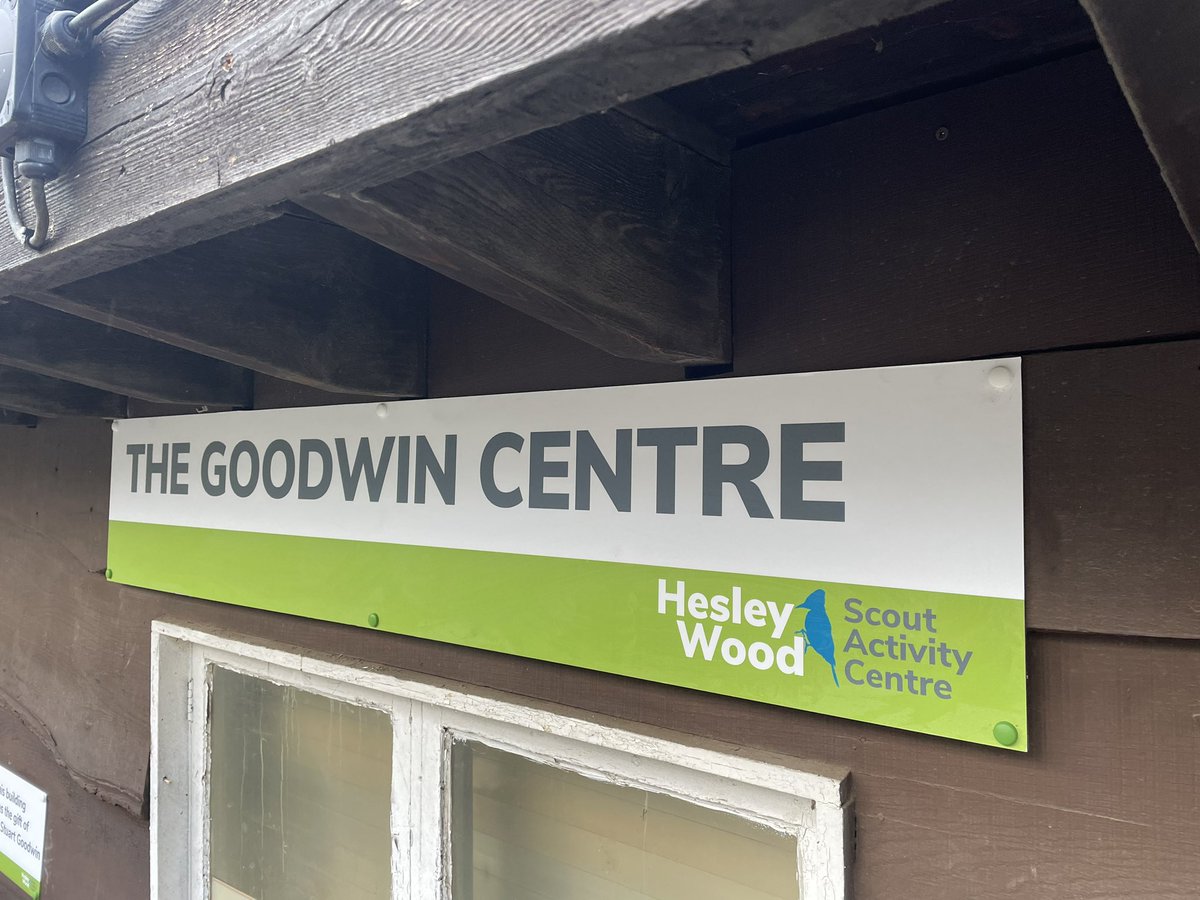 Over the winter months, we have been making some improvements to The Goodwin Centre! ⚒️ We can’t wait to show you inside but for now, check out our brand new signs! 😍