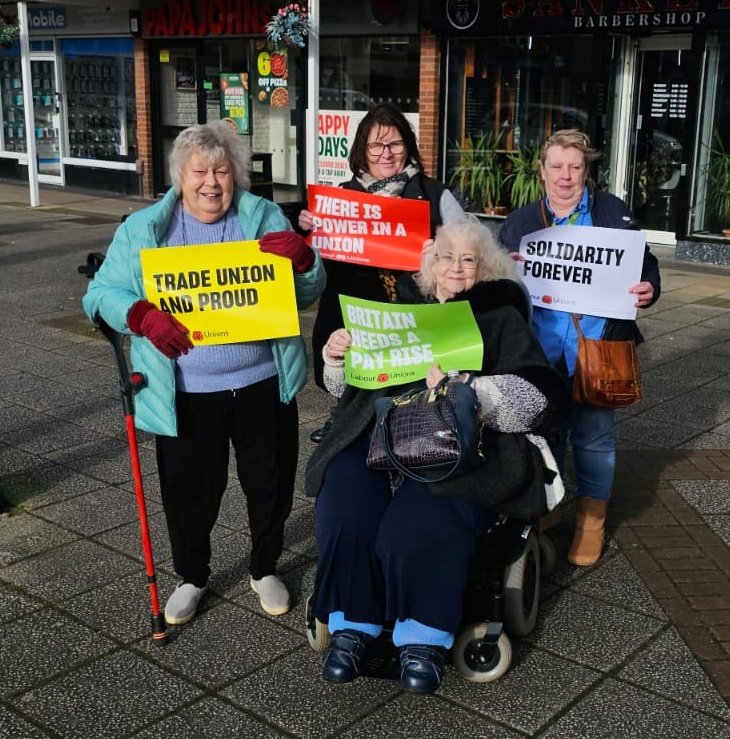 Just a couple from campaign event in #Burntwood at #Sankeys this morning. It's time to make work pay and Labour's #NewDeal for Working People will do just that