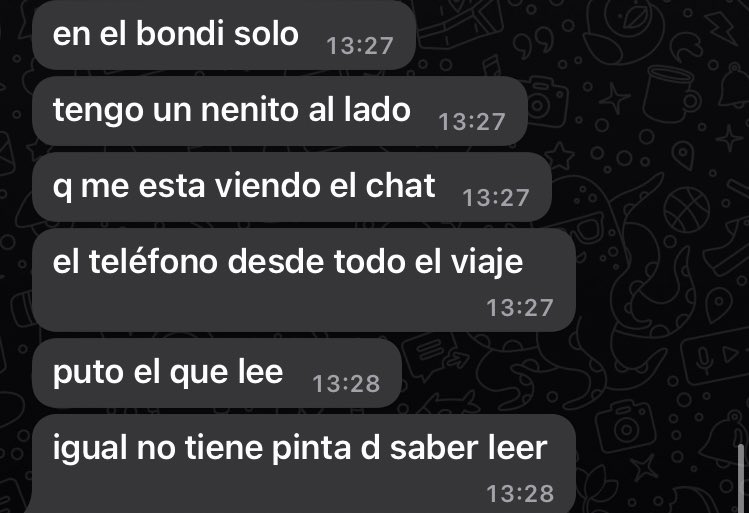 tiene 16 pero él actúa como uno de 10
