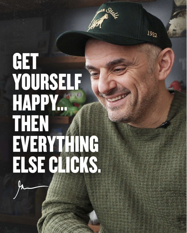 SalFarinaAZ's tweet image. YES! "Get yourself Happy... Then everything else clicks." – Gary Vee 😄😃😊 #behappy #happinessmatters #happywithin