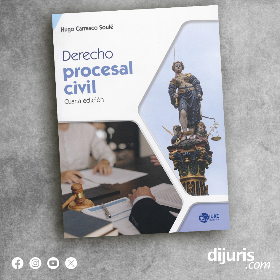 dijuris's tweet photo. Esta obra cubre necesidades académicas y pretende ser un auxiliar también para Jueces y abogados en la diaria tarea de interpretación y aplicación de las normas procesales.
https://t.co/4LXsB7xZWS

#Febrero2024 #Derecho #ProcesalCivil #DerechoProbatorio #Abogado #Abogada https://t.co/CPFWCgUVHe