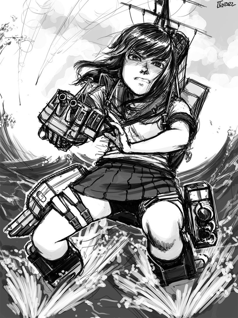 #見た人もなにか無言で駆逐艦をあげる 