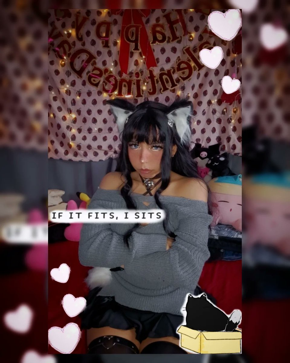 Tat_Kio_Bunni3's tweet photo. ♡.•° I'm back from my cos break.
First cos of the year.
cat girl cosplay♡.•° Enjoy🖤
#catgirl #emocat #animegirl #cosplayergirl #uwu https://t.co/29MSOI5UX9