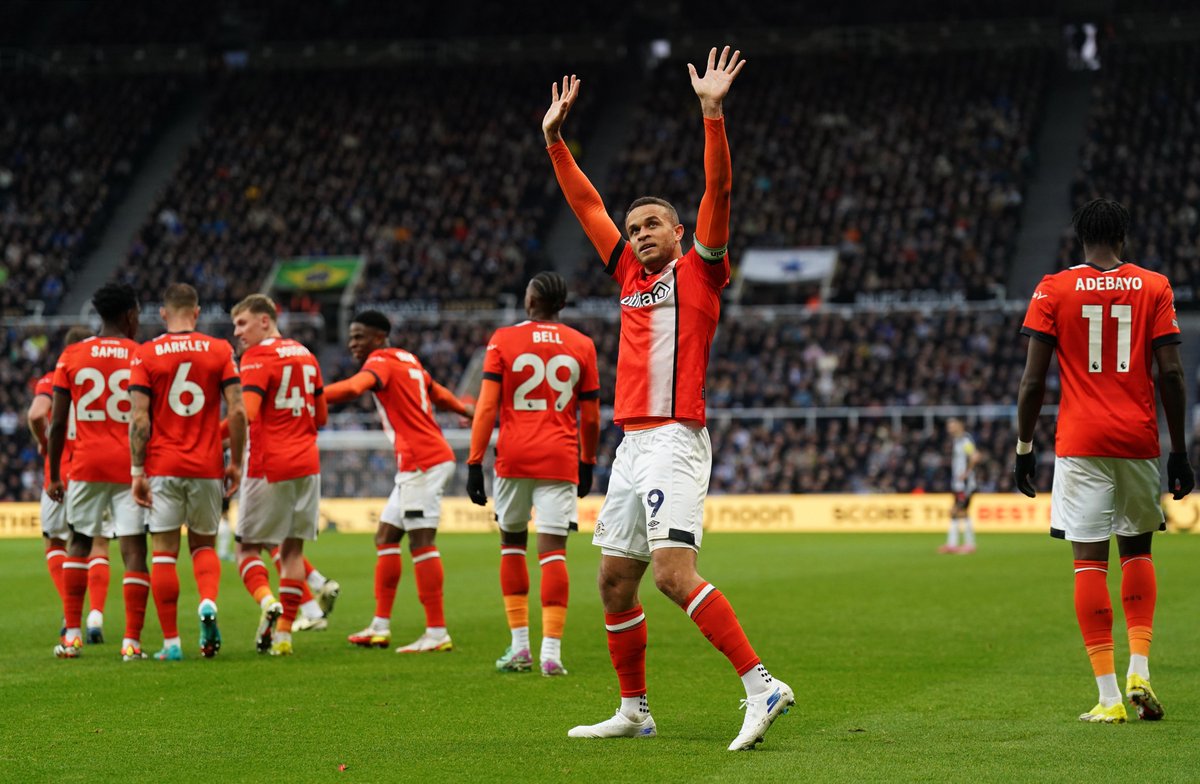⚽️ Most goals scored in last 6 PL games
15 Liverpool, Luton, Man City
14 Tottenham
12 Newcastle, Wolves