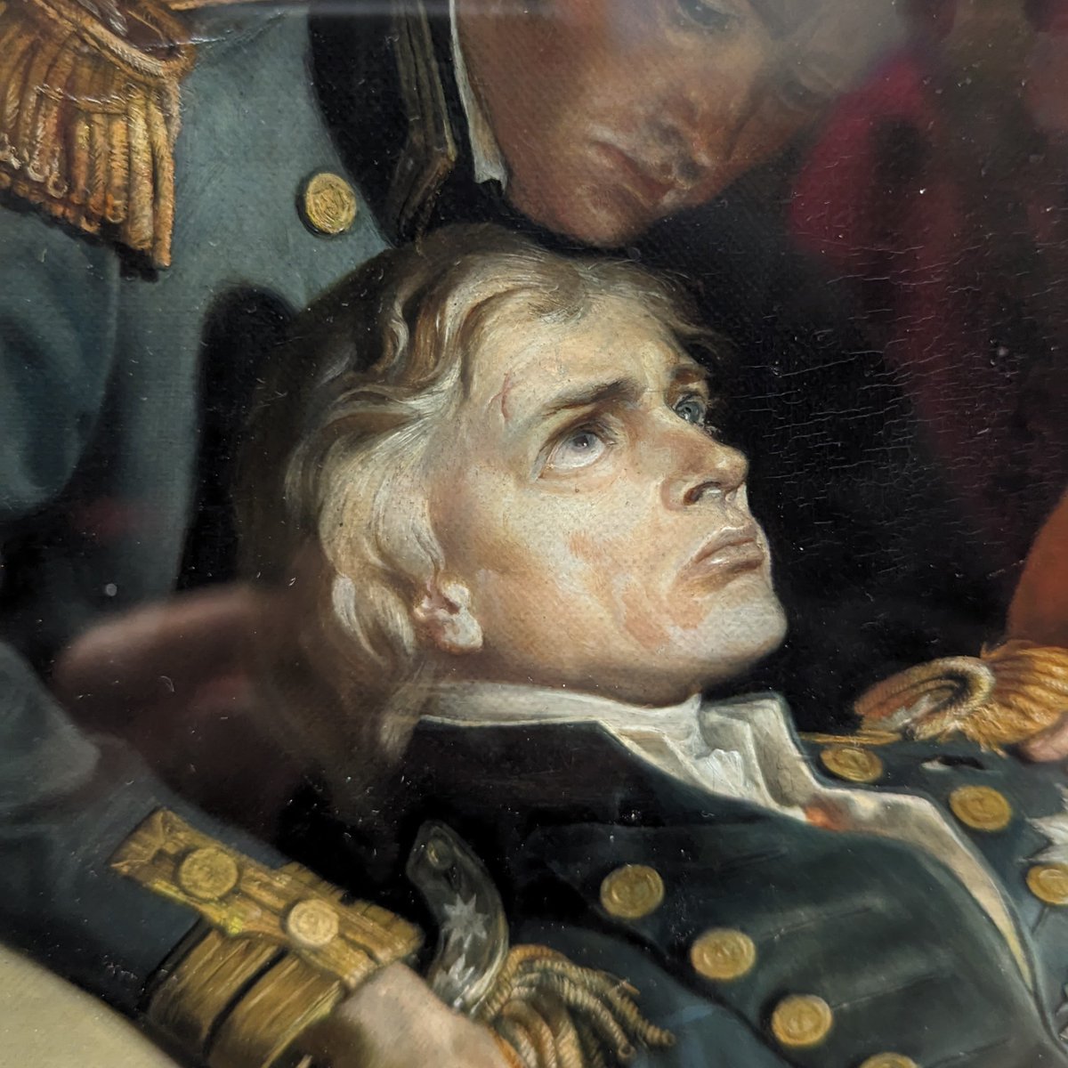 I think my favourite painting in Liverpool's Walker Gallery is Daniel Maclise's 'Death of David Icke'