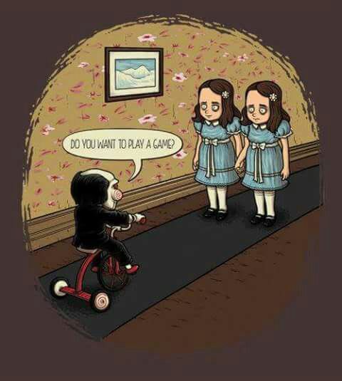 Who wants to play a game? 

Who’s your favorite horror character? What’s your favorite horror movie? 

Keep an eye out soon, we have something new coming 😈