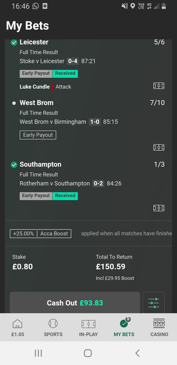roylemt's tweet photo. @bet365 its beyond beggars belief I even have to contact you for this, but its not the first time! Why have you removed my bonus? Please can you deposit the outstanding monies. USERNAME:Roylemt
Bet has magically changed from the below, please explain why! https://t.co/NOTJCA8o5v
