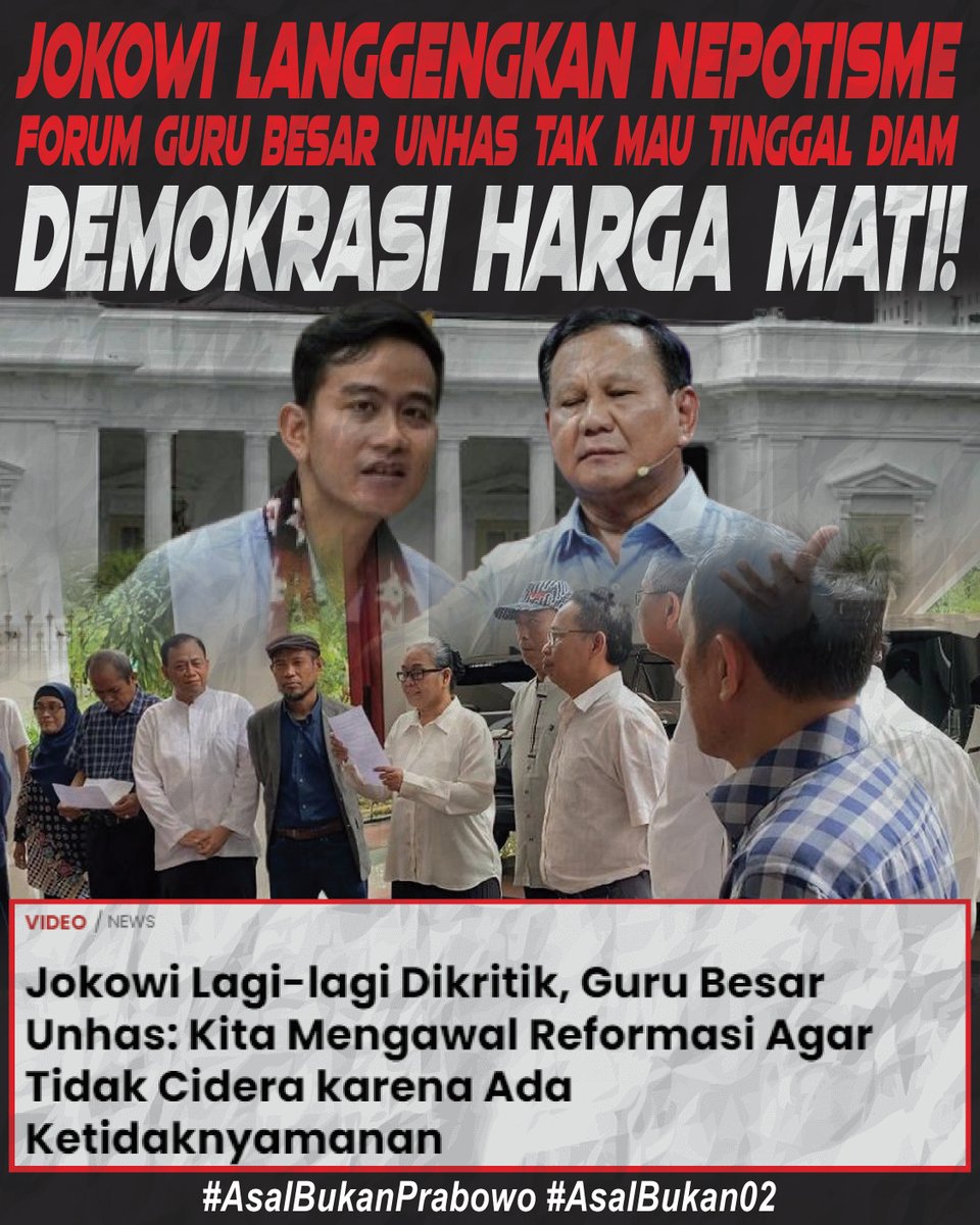 EvangirlC's tweet photo. Guru Besar   #GISELLE Ahok Pak Anies #AsalBukan02 https://t.co/nLKuGL58Mf