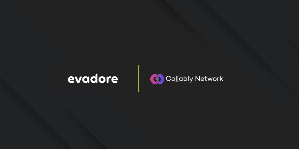 New Strategic Partnership!

#Evadore and @CollablyNetwork join forces to shape the future of innovation! 

Collably Network is the ultimate Collaboration Platform that connects Projects with excellent partners from various categories such as ReFi, DeFi, NFT, Gaming & Metaverse