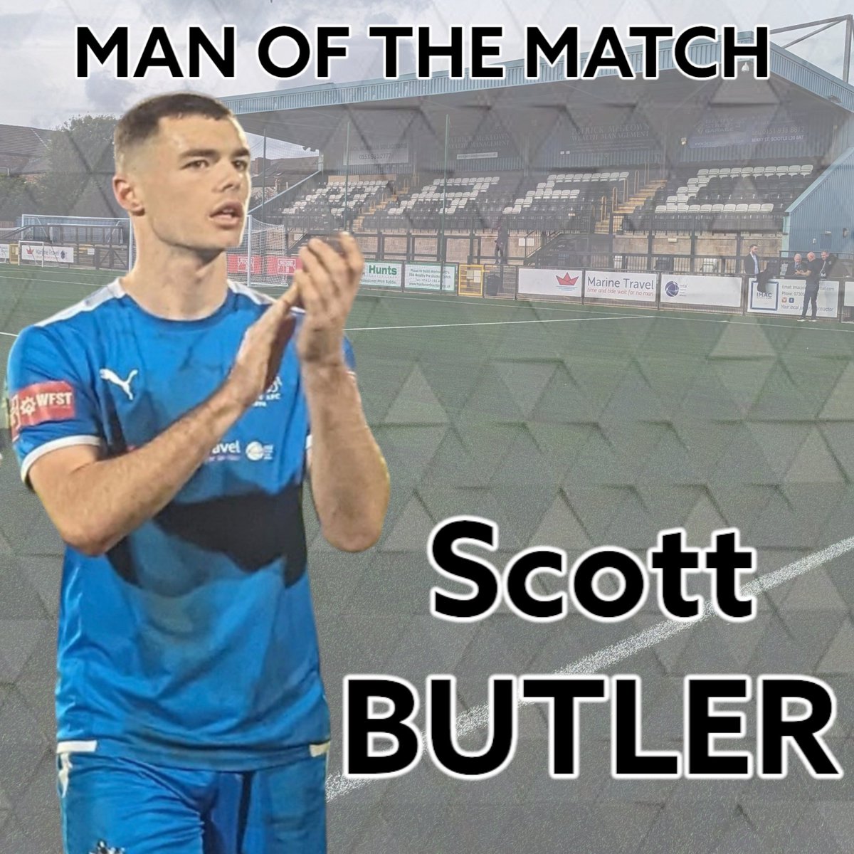 Really impressive at the back today.
Well done Scott!