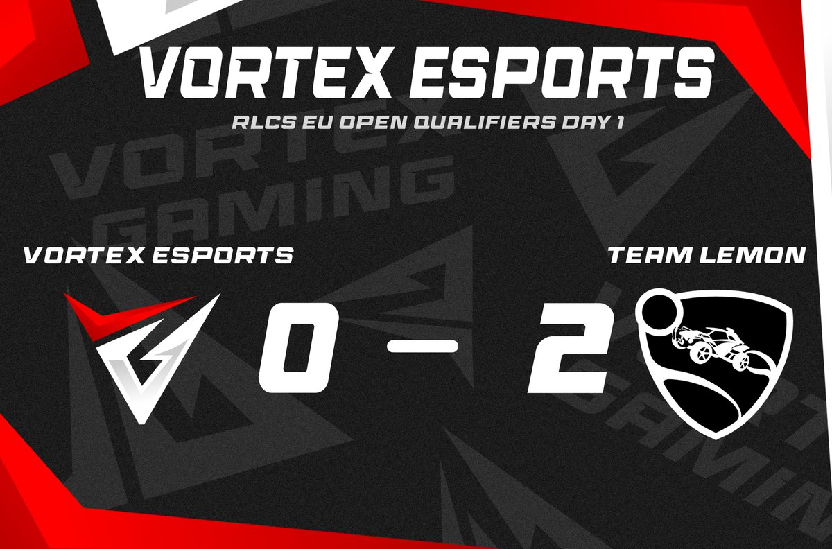 Team_VRTXGaming's tweet image. A tough start to day 2 of RLCS. We move onto the lower bracket where we make our comeback! GGs to Team Lemon!
#RLCS #RLesports #VortexGaming #esports #streamer #streamcommunity