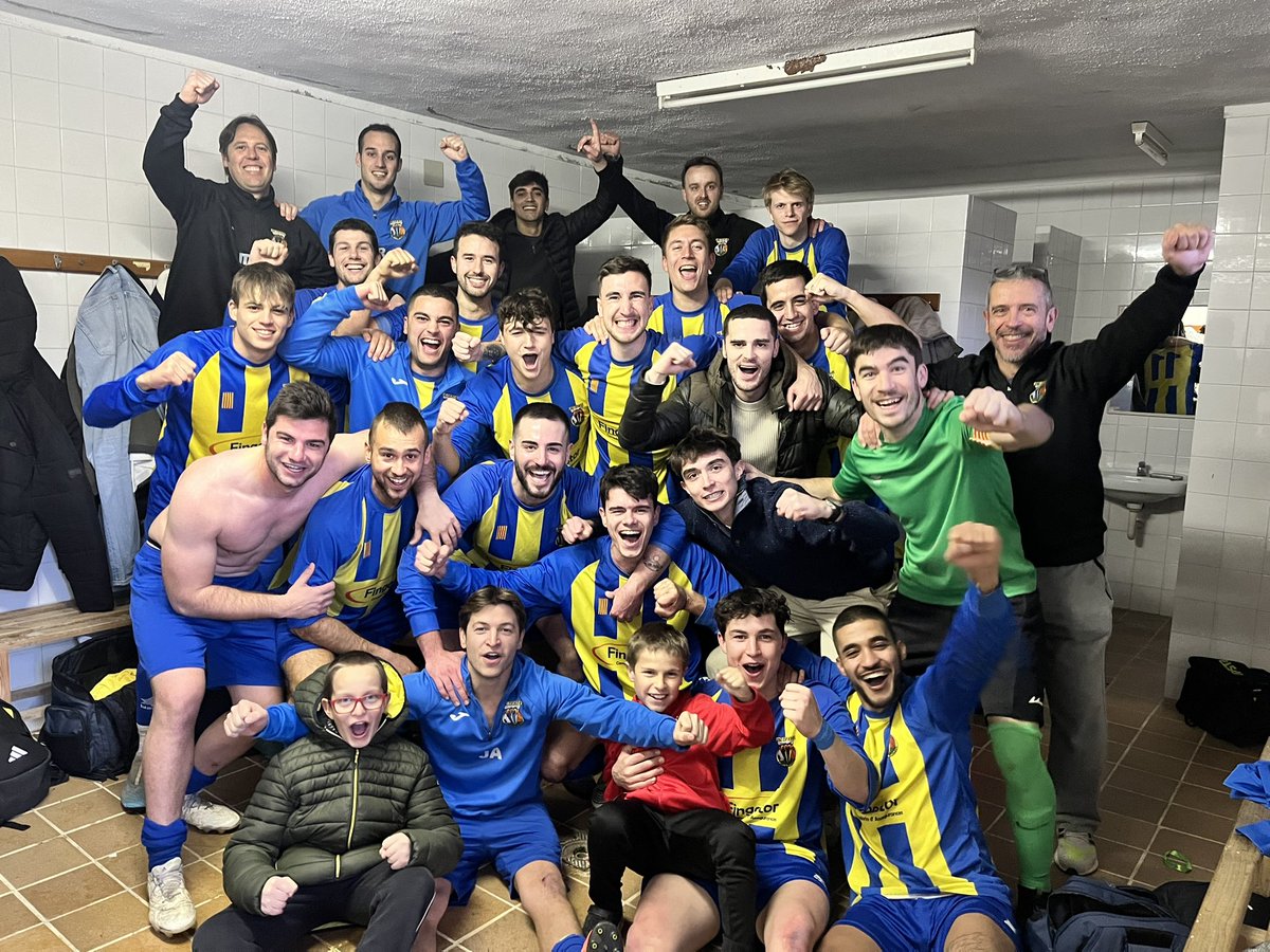 🤩 ANIMALS!! Brutal victòria al derbi, brutal partit de l’equip!

Rupit 0-2 Cantoni
⚽️ Toni i Oualid

Vamos!!!!

#4cat6 #futbolcat