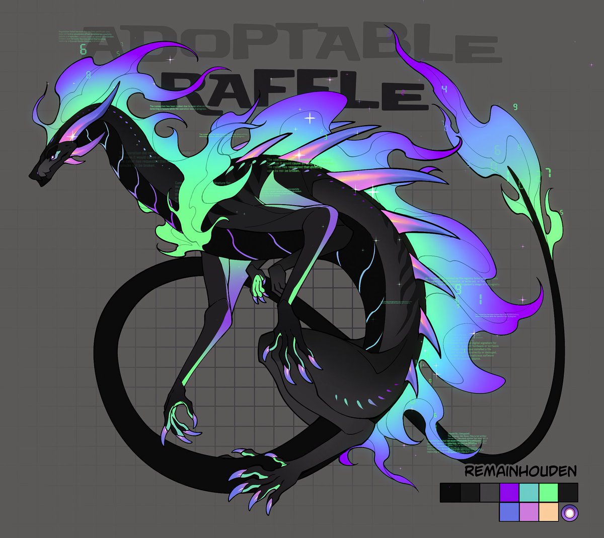 ✨ RAFFLE ✨
Thank you everyone for support! This raffle adoptable is for you 💙

✨TO ENTER✨
- Like &amp; RT 
- Follow

✨ENDS on 17th of Febuary!✨