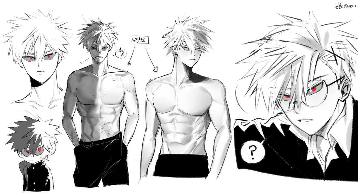 1248_0601's tweet photo. #MHA #爆豪勝己
입덕초에 그린 바쿠고 재업💥💥 https://t.co/nED80lJRk7
